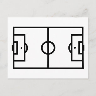 Postal Campo de fútbol
