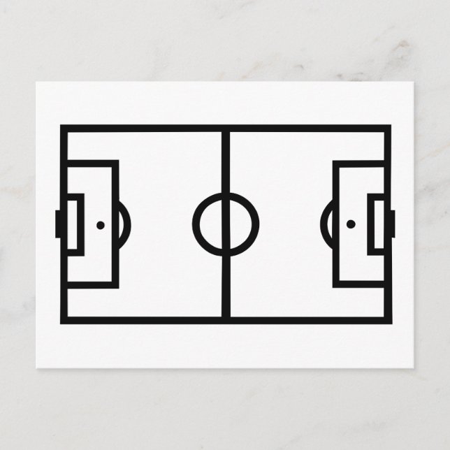 Postal Campo de fútbol (Anverso)