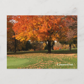 Postal "Campo De Golf En Caída"