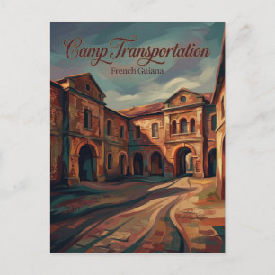 Postal Campo de la Transportación Guayana Francesa