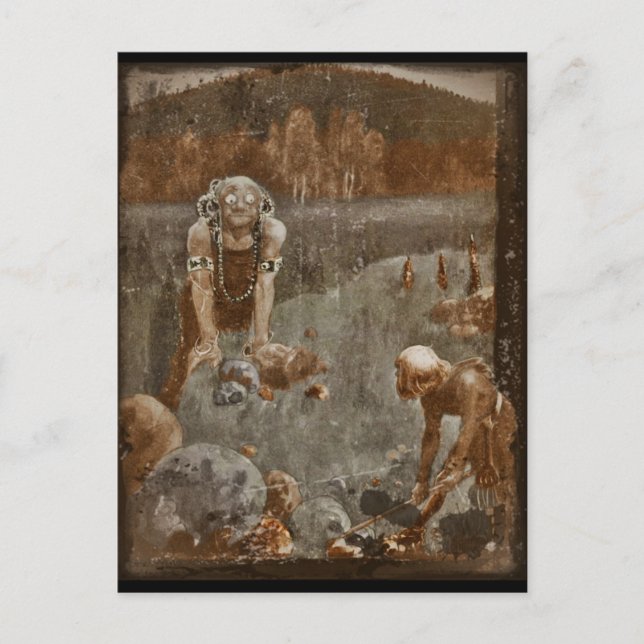 Postal Campo de las joyas (Anverso)