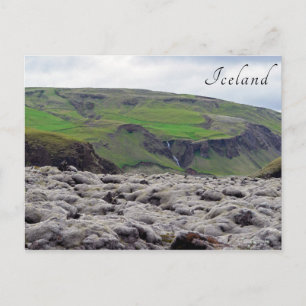 Postal Campo de Lava Eldhraun - Islandia del Sur