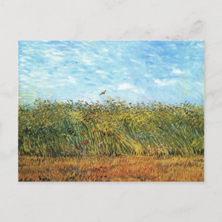 Postal Campo de Trigo con Lark, Bella Artes Van Gogh
