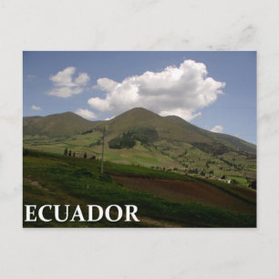 Postal Campo ecuatoriano