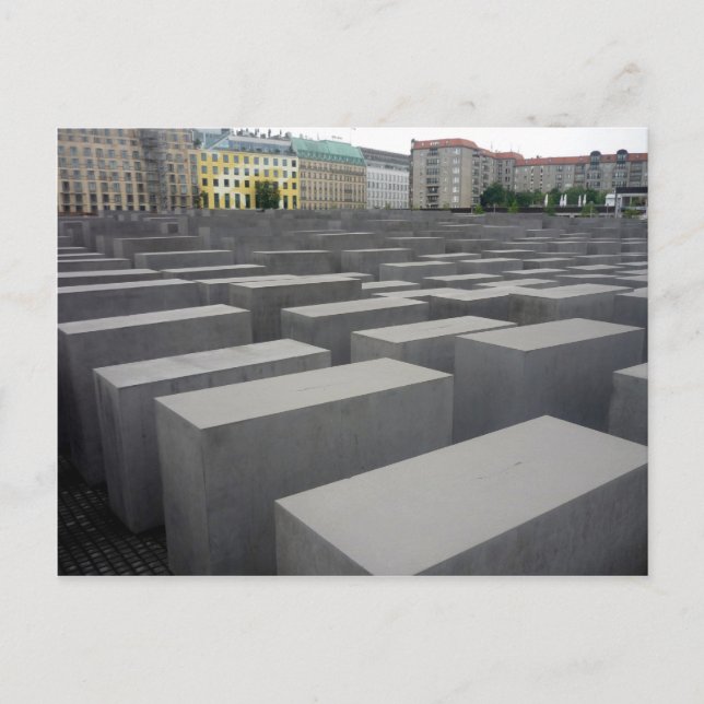 Postal campo memorial Berlín (Anverso)