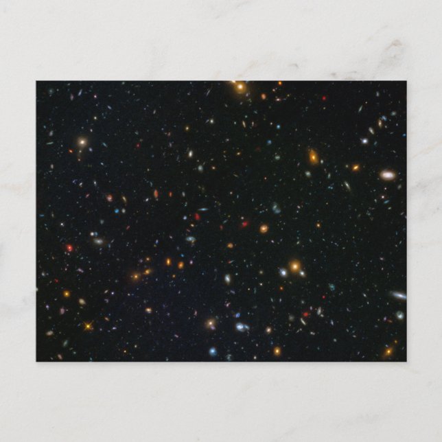 Postal Campo paralelo de Galaxy Cluster Abell 370. (Anverso)