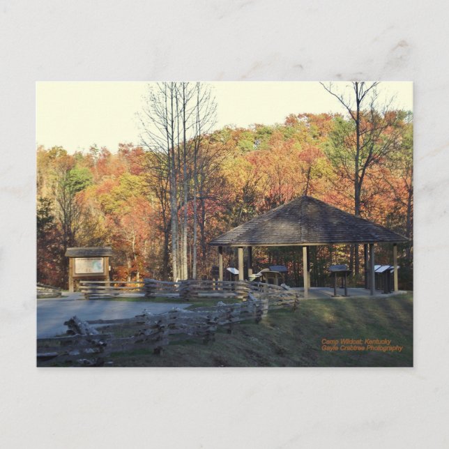 Postal Campo Wildcat Batalla de Guerra Civil (Anverso)