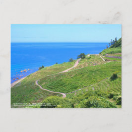 Postal Campos de Arroz Terrallados de Shiroyone Senmaida: