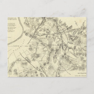 Postal Campos de batalla frente a Nashville