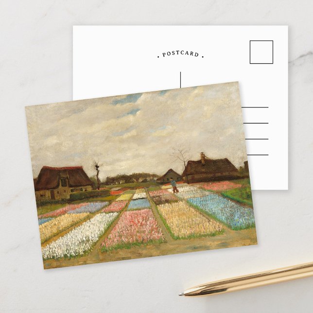 Postal Campos de bombilla | Vincent van Gogh (Subido por el creador)