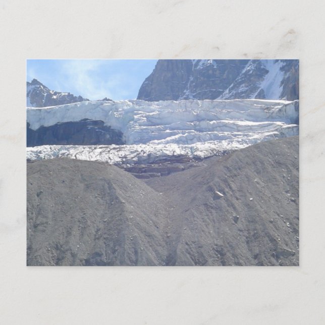 Postal Campos de hielo de Canadá (Anverso)