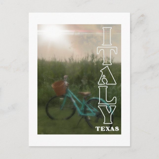 Postal Campos de Italia (Texas) (Anverso)