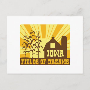 Postal Campos de sueños