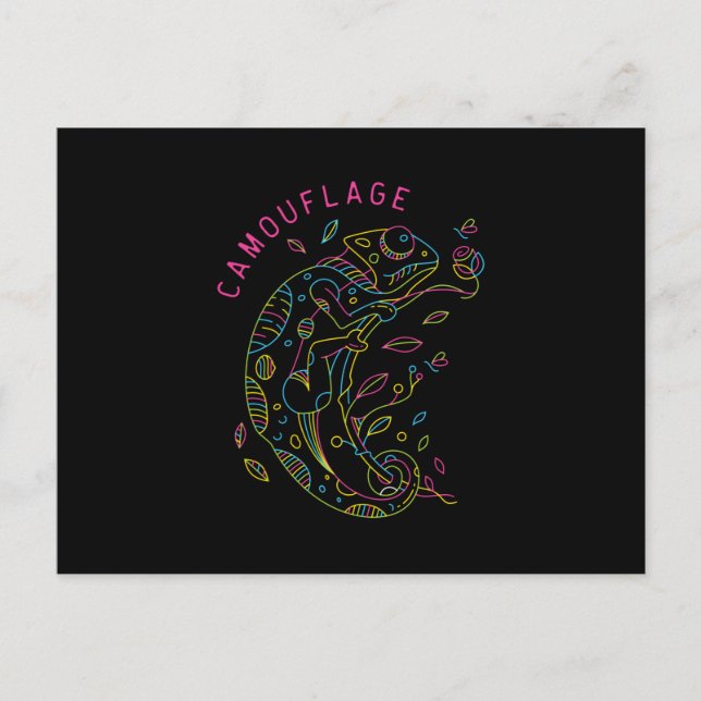 Postal Camuflaje (Anverso)
