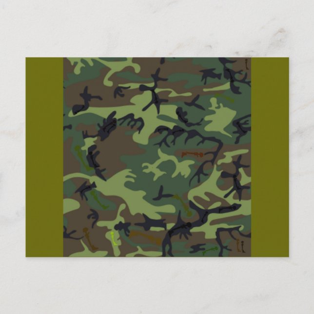 Postal Camuflaje del camuflaje (Anverso)