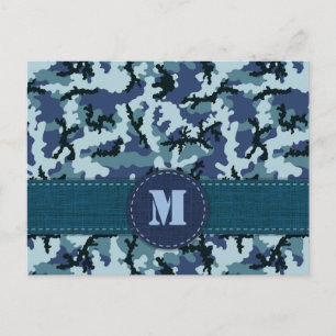 Postal Camuflaje naval