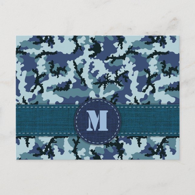 Postal Camuflaje naval (Anverso)
