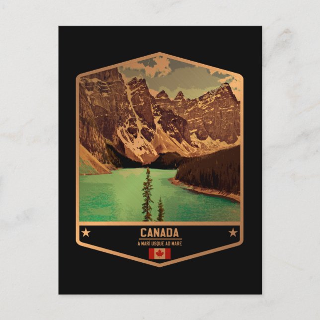 Postal Canadá (Anverso)