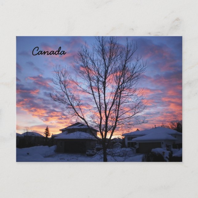 Postal Canadá (Anverso)