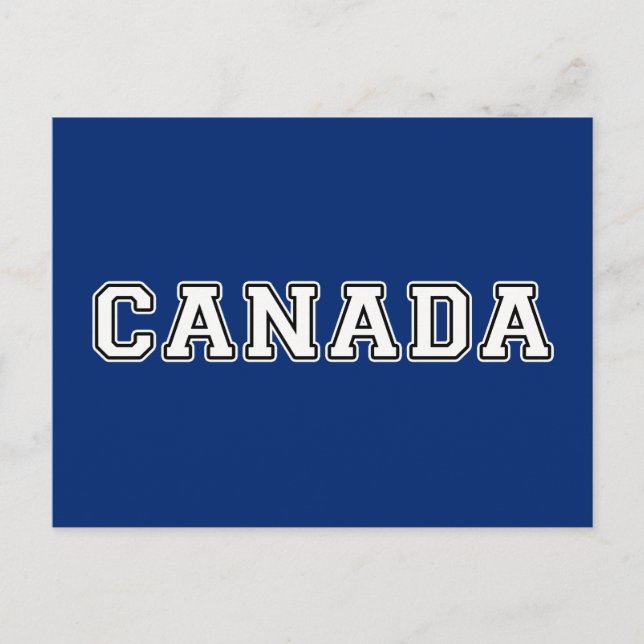 Postal Canadá (Anverso)