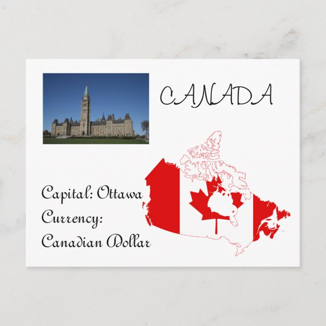 Postal Canadá (Anverso)
