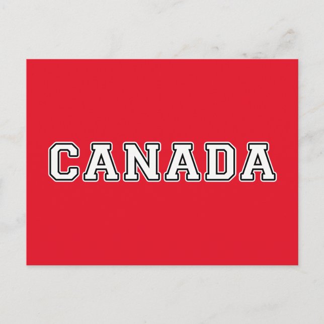 Postal Canadá (Anverso)