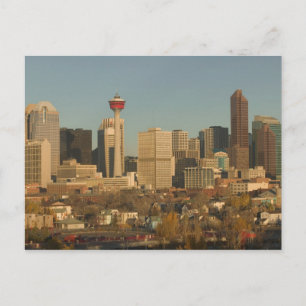 Postal Canadá, Alberta, Calgary: horizonte de la ciudad d