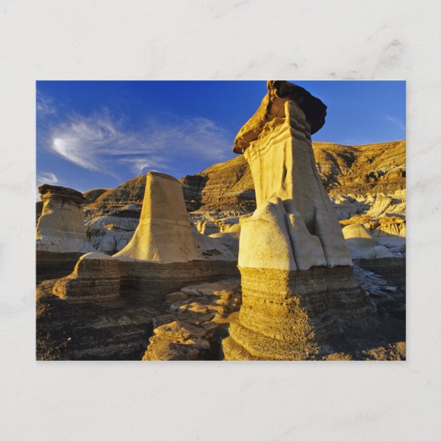 Postal Canadá, Alberta, Drumheller. Hoodoos. (Anverso)