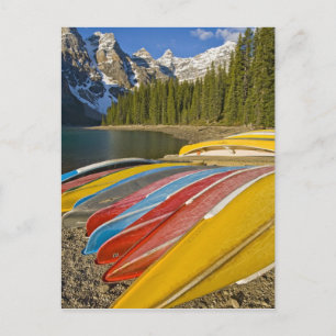 Postal Canadá, Alberta, Parque Nacional Banff, Moraine