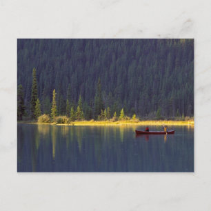 Postal Canadá, Alberta, Parque Nacional Baniff. Dos niños