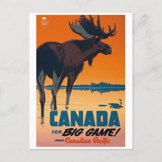 Postal Canada big game