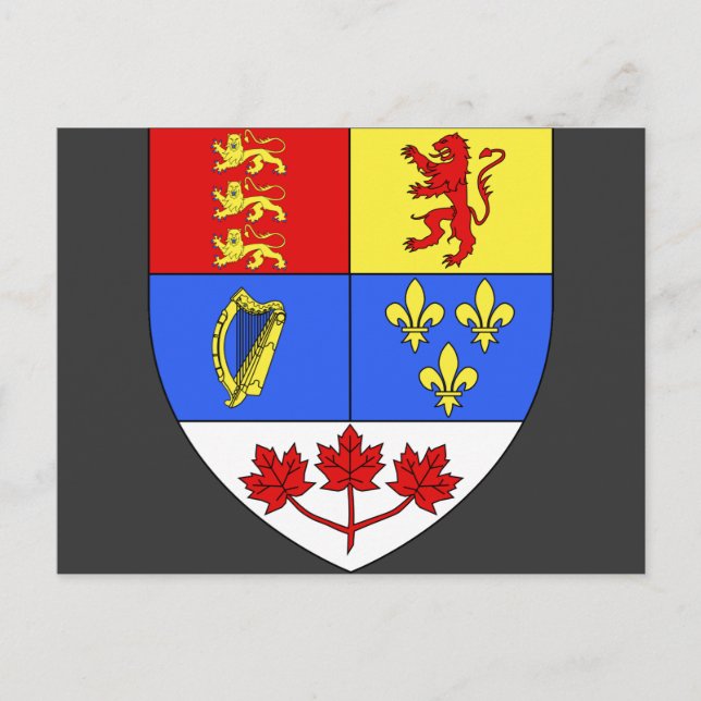 Postal Canadá, Canadá (Anverso)