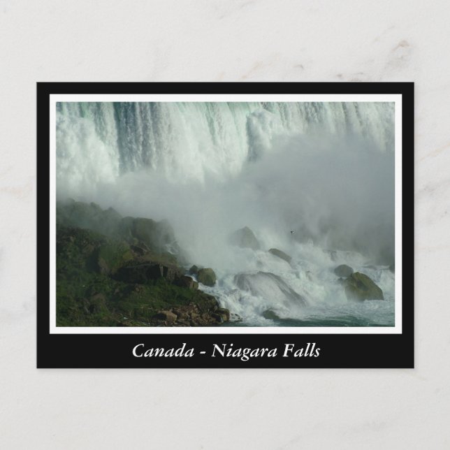 Postal Canadá, Cataratas del Niágara (Anverso)