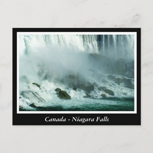 Postal Canadá, Cataratas del Niágara (Anverso)
