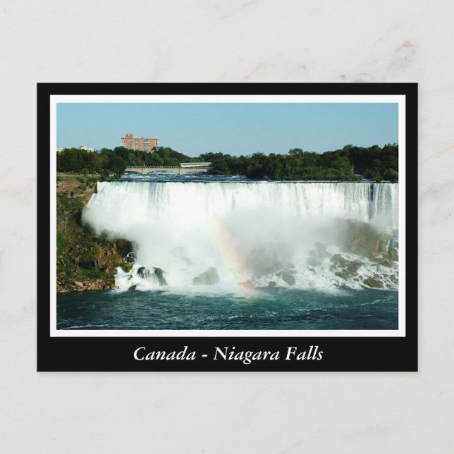 Postal Canadá, Cataratas del Niágara (Anverso)