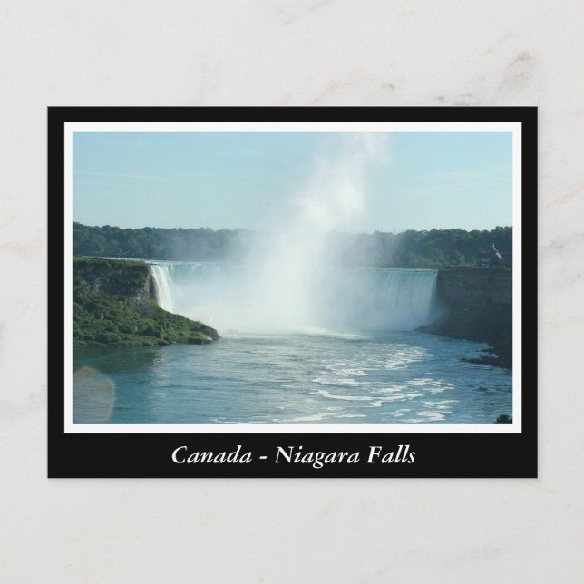 Postal Canadá, Cataratas del Niágara (Anverso)