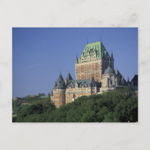 Postal Canadá, Ciudad de Quebec.  Chateau Frontenac.