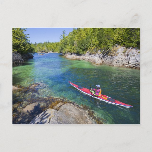 Postal Canadá, Columbia Británica, Isla de Vancouver. Mar (Anverso)