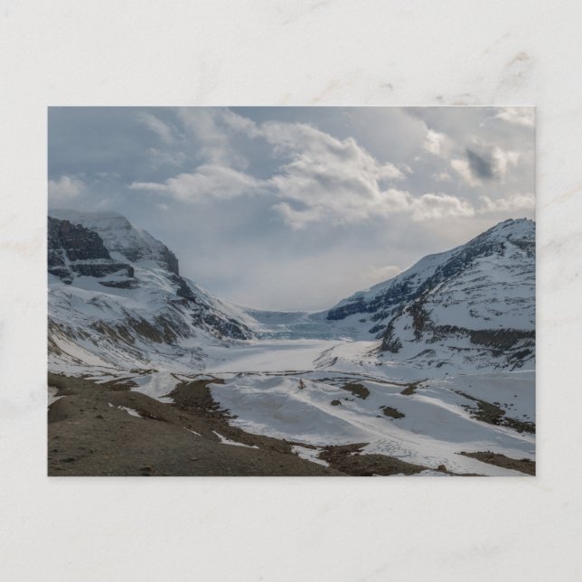 Postal Canadá Columbia Icefield Panorama (Anverso)
