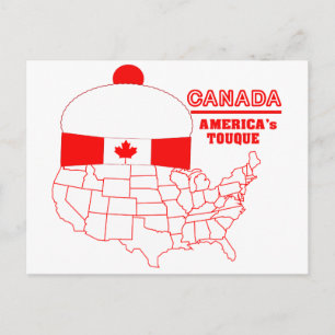Postal Canadá - La Tuque de Guay de Estados Unidos