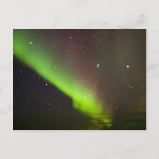 Postal Canadá, Manitoba, Churchill. Aurora Boreal (Anverso)