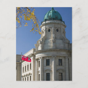 Postal CANADÁ, Manitoba, Winnipeg: El Palacio de Justicia