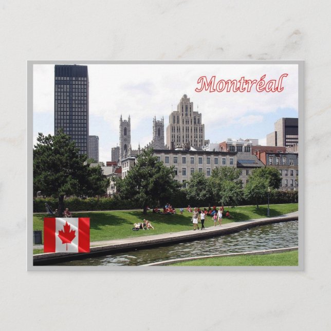 Postal Canadá - Montreal - (Anverso)