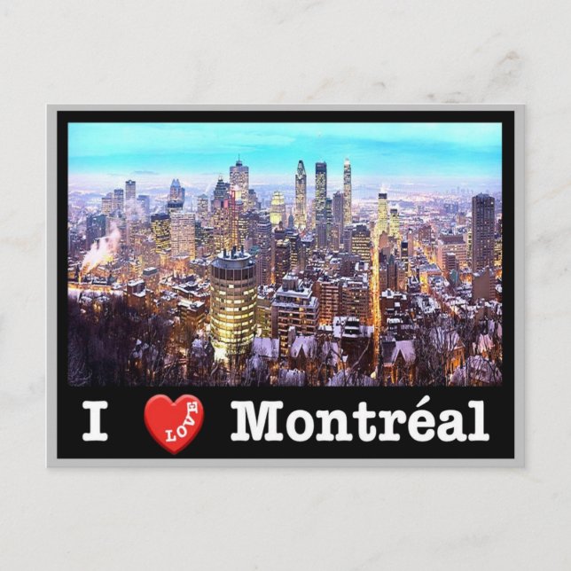 Postal Canadá - Montreal - Amo - (Anverso)
