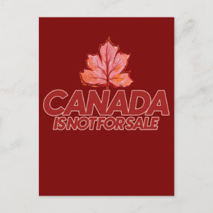 Postal Canadá no está a la venta Orgullo Canadiense
