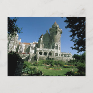 Postal Canadá, Ontario, Toronto. Casa Loma histórica