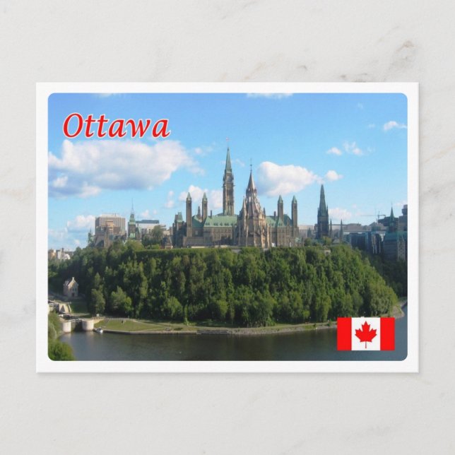 Postal Canadá - Ottawa - (Anverso)