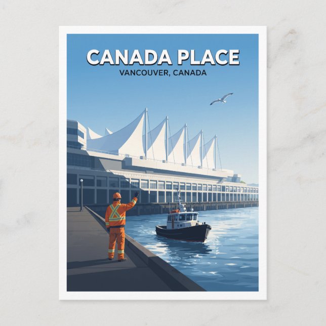Postal Canada Place Vancouver (Anverso)