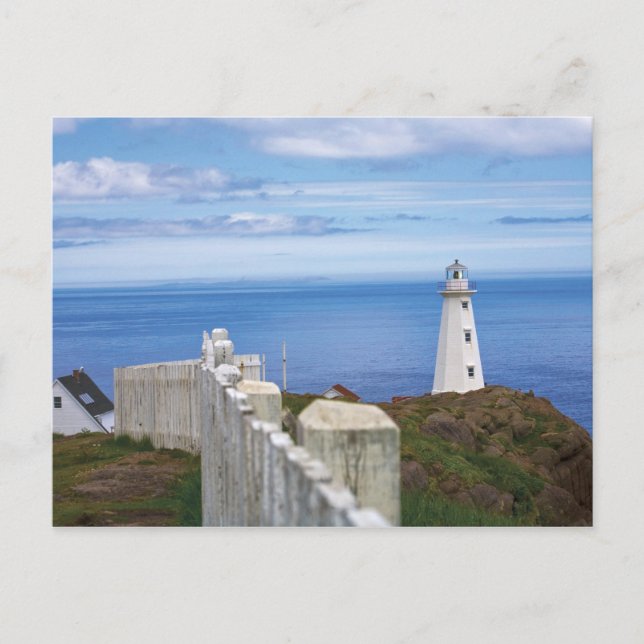 Postal Canadá, Terranova, Cape Spear National 3 (Anverso)