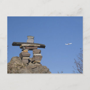 Postal Canadá, Terranova, St. John's. Inukshuk (para